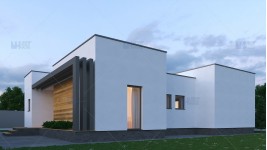 Proiect casa parter (128 mp) - Flatro